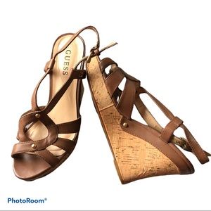 Guess wedges size 8